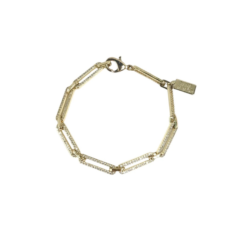 RAINA DABAGH Gold Plated Silver with Crystals